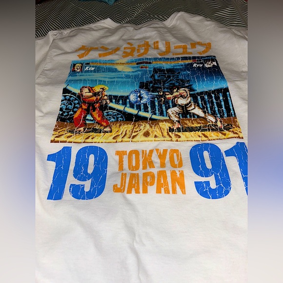 Capcom | Shirts | Official Capcom Streetfighter Merch Tee Sixe M New ...